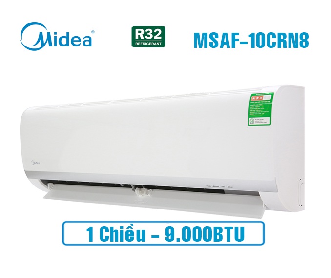 Điều hòa Midea 1 chiều 9.000BTU MSAFII-10CRN8
