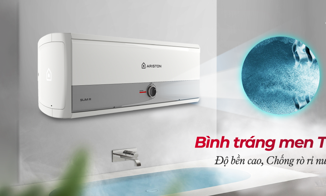 Bình nóng lạnh Ariston 20l SLIM3 20 R VN