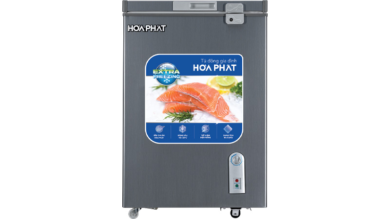 Tủ đông Hòa Phát 107 lít 1 ngăn 1 cánh HPF AD6107G