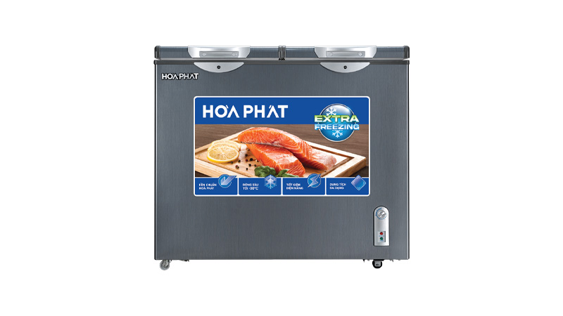 Tủ đông Hòa Phát 245 lít 2 ngăn 2 cánh HPF BD6245 