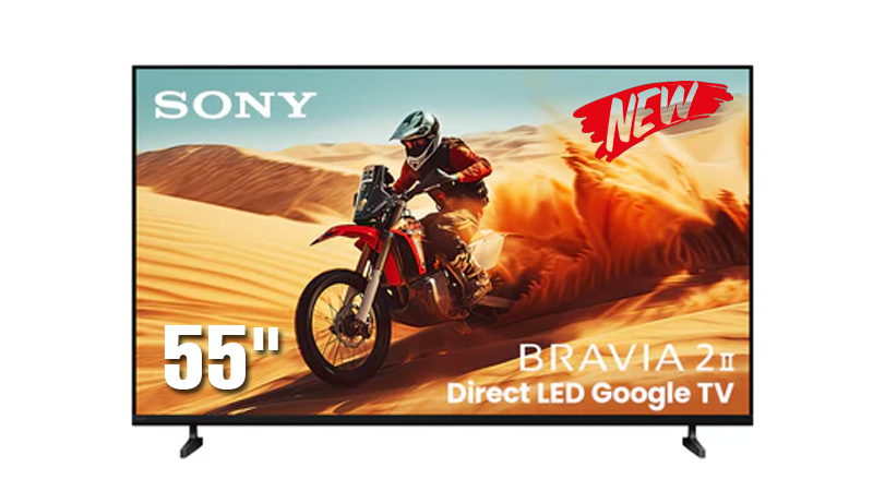 Sony Google TV 55 inch 4K LED BRAVIA 2 II K-55S25VM2