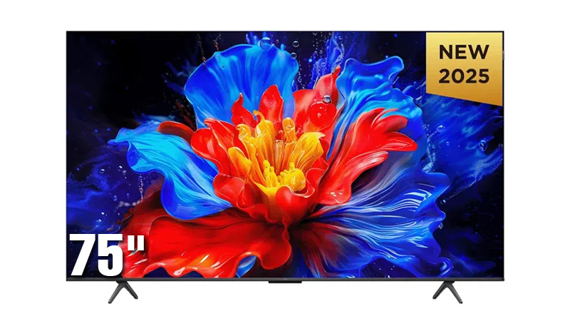 Google Tivi TCL QLED 4K 75 Inch 75P8K