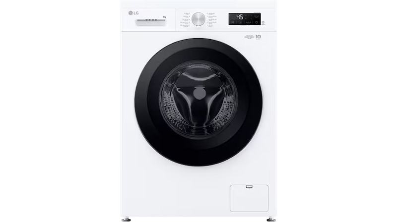 Máy giặt LG Inverter 9kg FB1209S6W1 lồng ngang màu trắng 