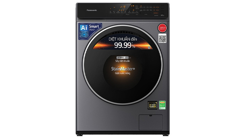 Máy giặt sấy Panasonic NA-V10FC1LVT 10kg lồng ngang