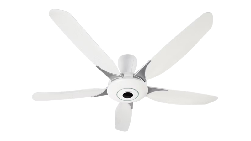 Quạt trần Panasonic F-60WWK-S 5 cánh ti dài 19.6cm
