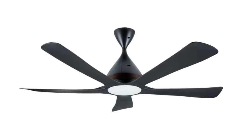 Quạt trần Panasonic 5 cánh F-60DGN đèn LED Wifi màu đen