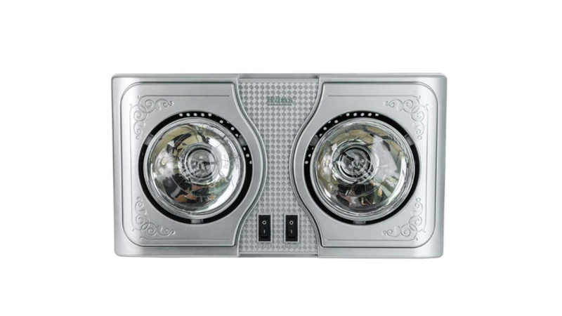 Đèn sưởi Hans 2 bóng H2B treo tường