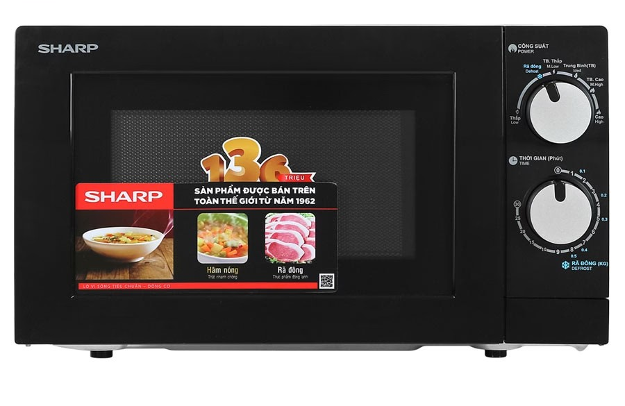 Lò Vi Sóng Sharp R-208VN-WS 20 Lít