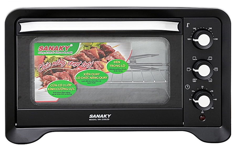 Lò Nướng Sanaky VH-509S2D 50 Lít