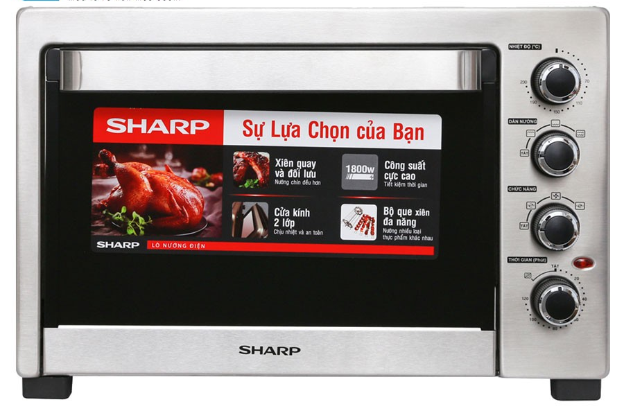 Lò Nướng Sharp EO-A384RCSV-ST 38 Lít