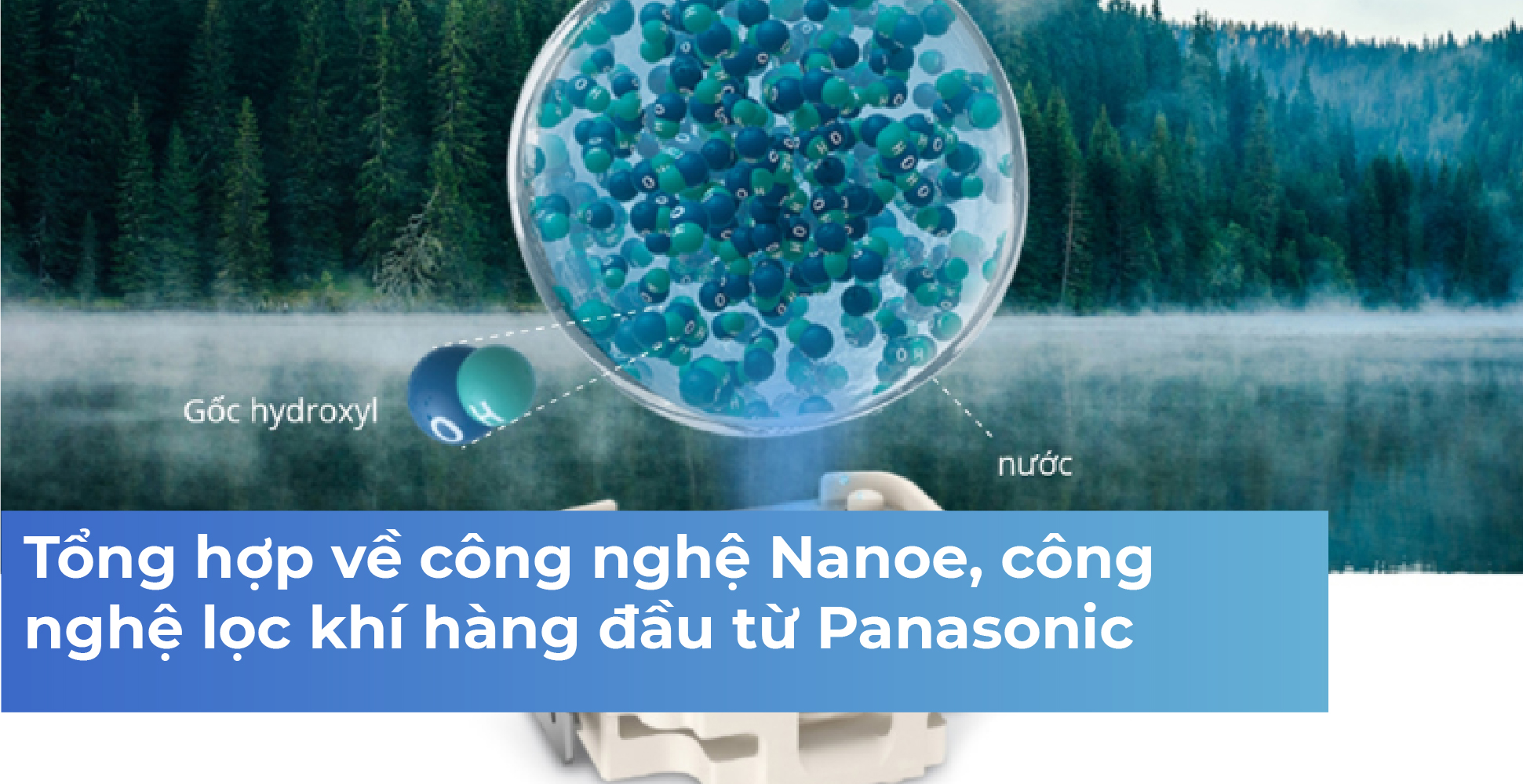 Tổng hợp về công nghệ Nanoe, công nghệ lọc khí hàng đầu từ Panasonic