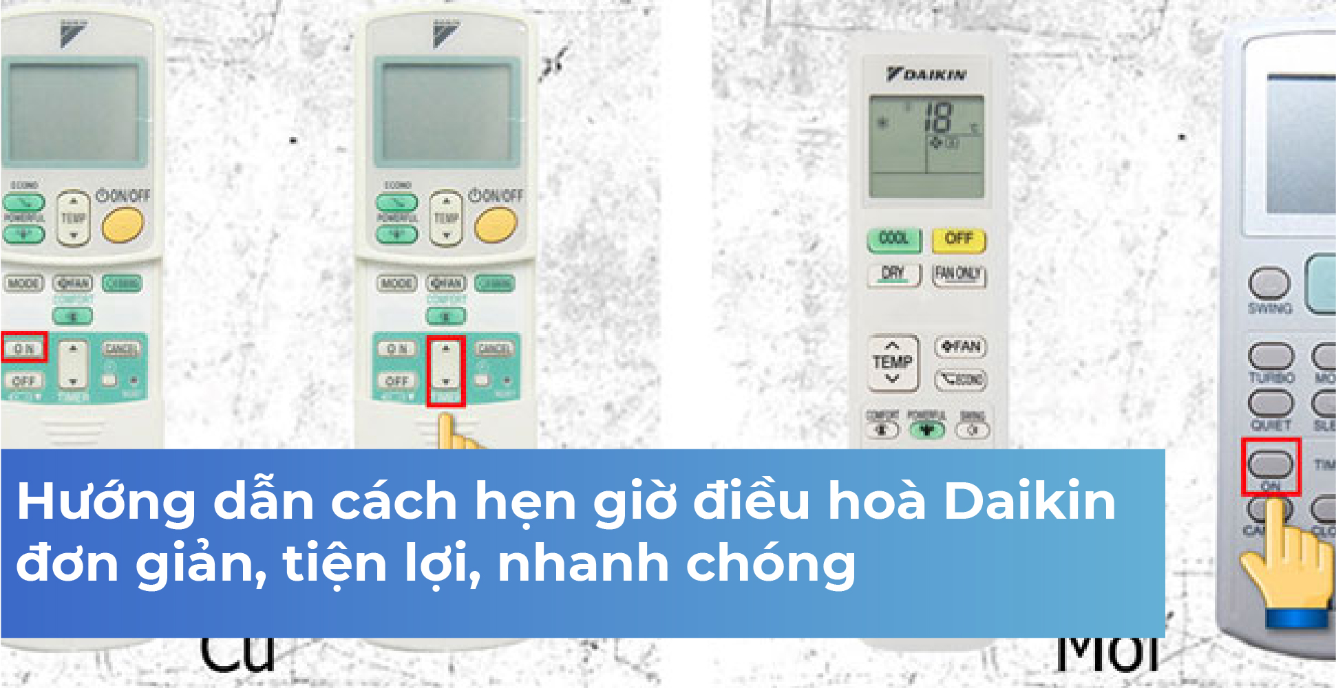 Hướng dẫn cách hẹn giờ điều hoà Daikin đơn giản, tiện lợi, nhanh chóng